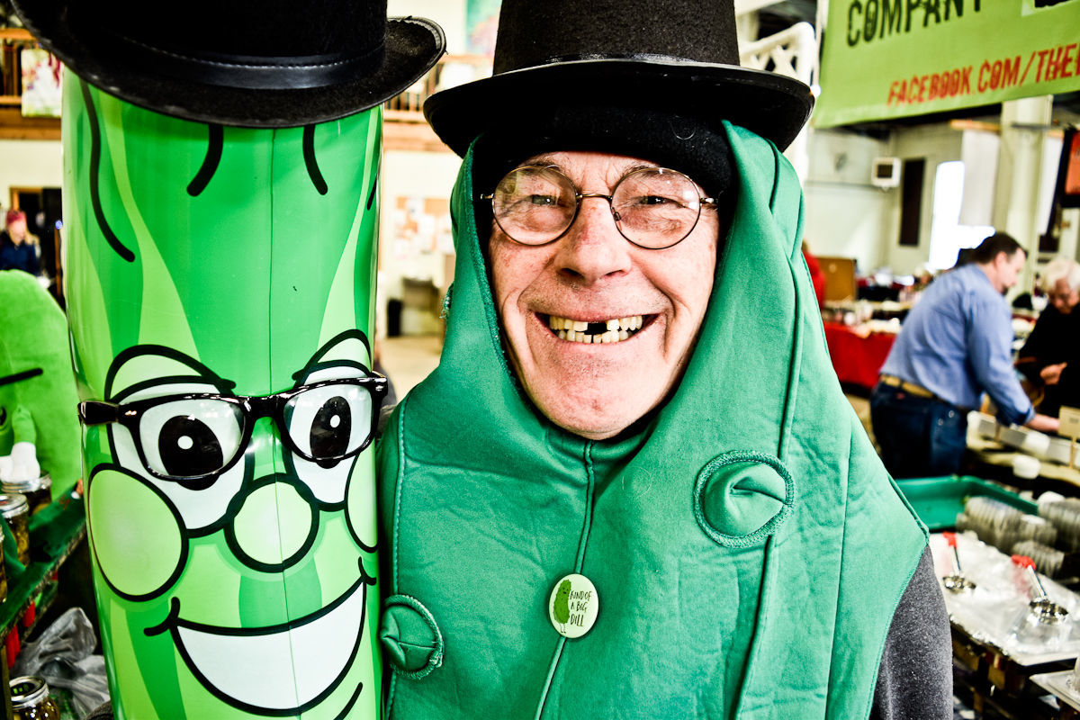 Portrait of the pickle as a young gherkin